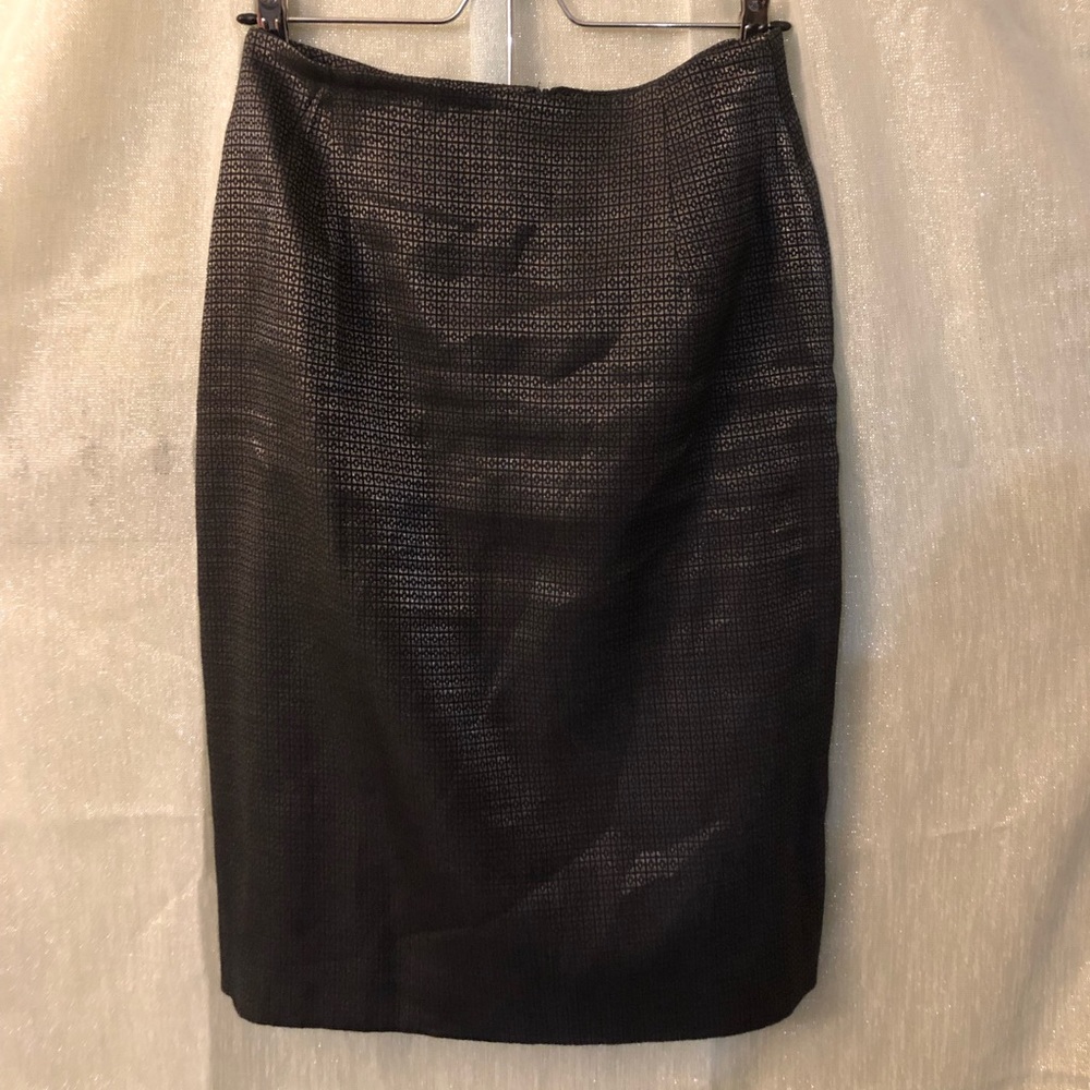 Vintage Focus 2000 by Charles Glueck Pencil Skirt